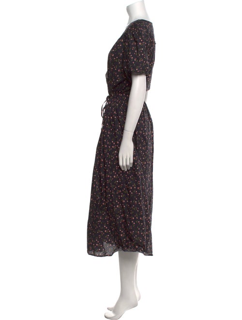 Christy Dawn Floral Print Long Dress