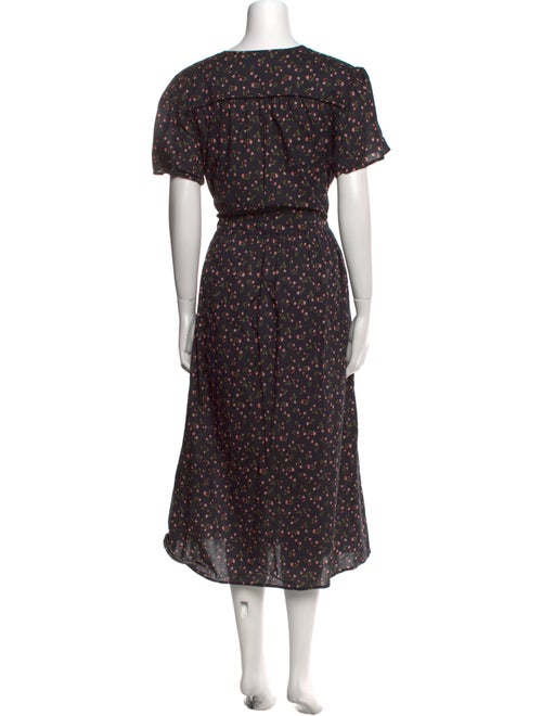 Christy Dawn Floral Print Long Dress