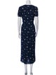 Christy Dawn Floral Print Long Dress
