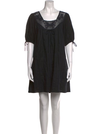 Christy Dawn Square Neckline Mini Dress