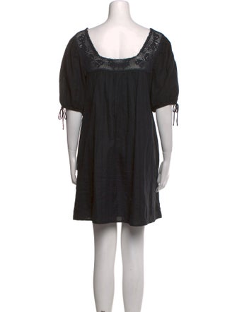 Christy Dawn Square Neckline Mini Dress