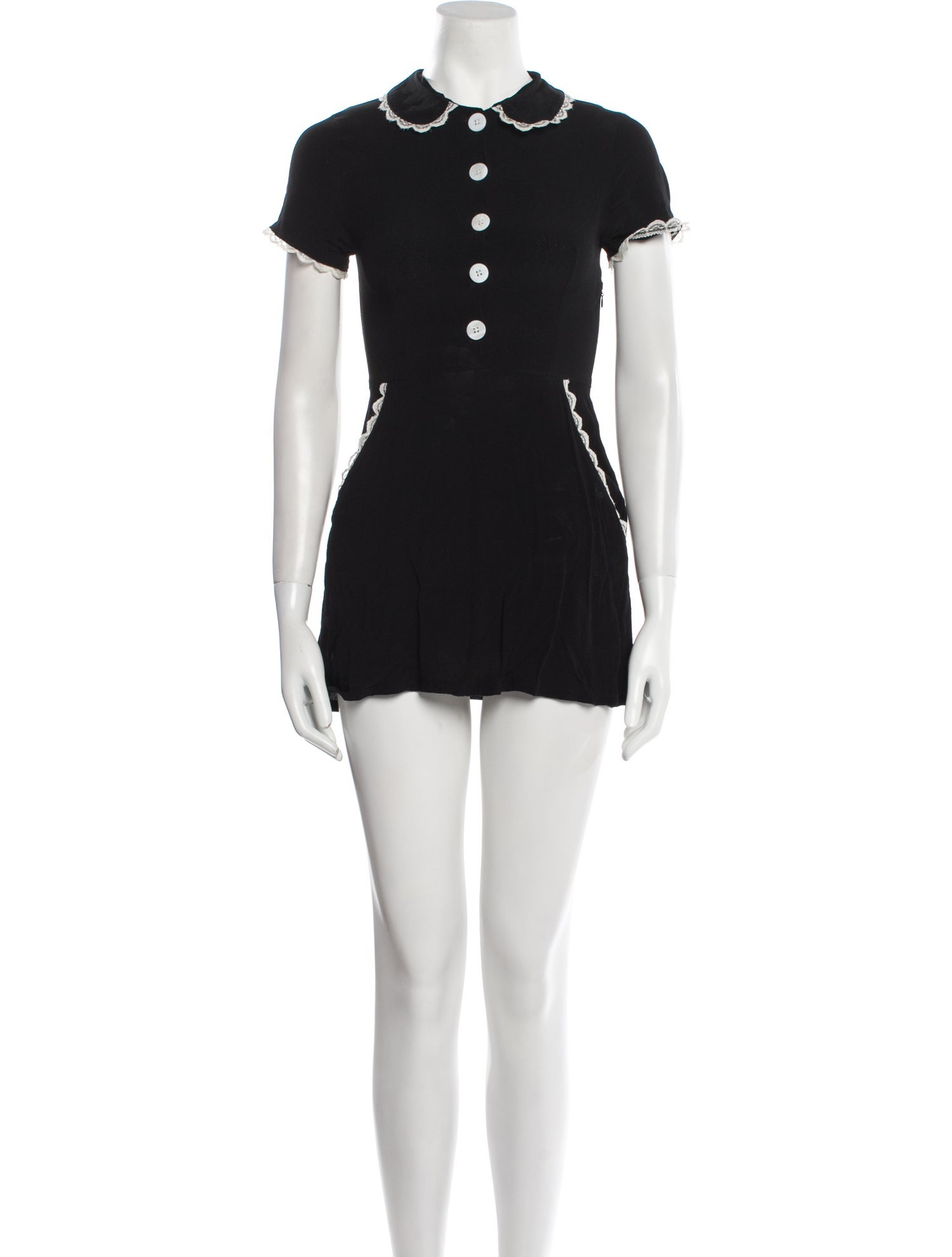 Christy Dawn Crew Neck Mini Dress