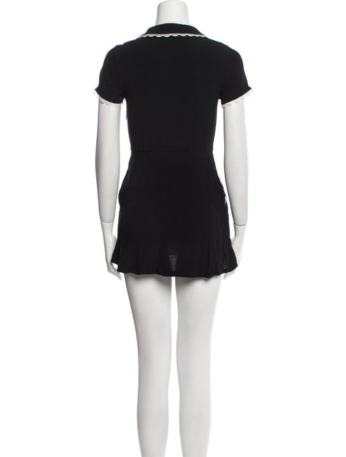 Christy Dawn Crew Neck Mini Dress