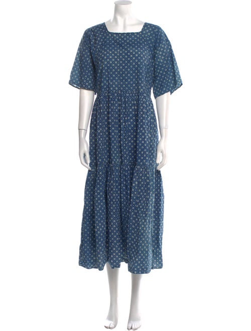 Christy Dawn Floral Print Long Dress