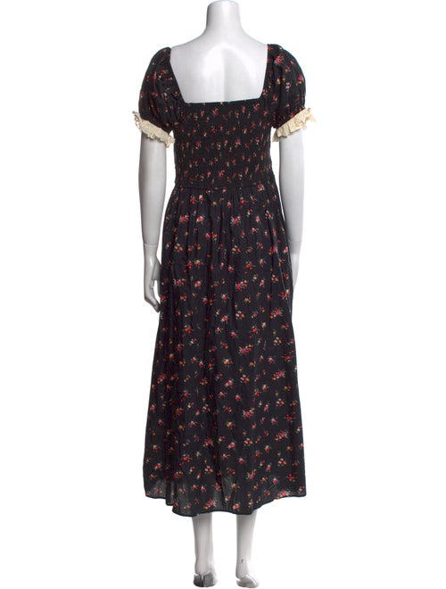 Christy Dawn Floral Print Long Dress