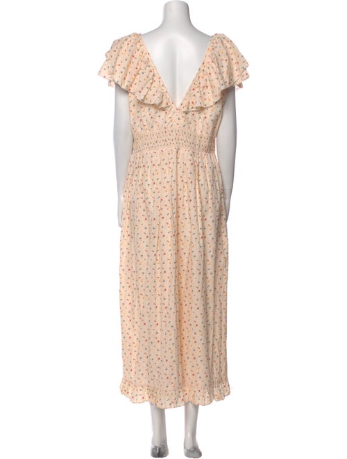 Christy Dawn Floral Print Long Dress