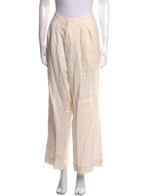 Christy Dawn Linen Straight Leg Pants