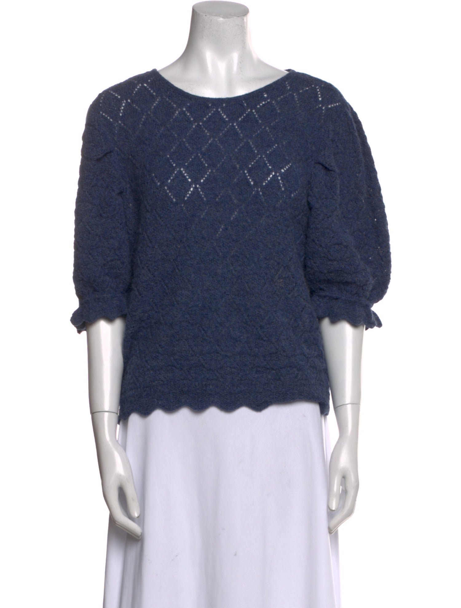 Christy Dawn Baby Alpaca Scoop Neck Sweatshirt