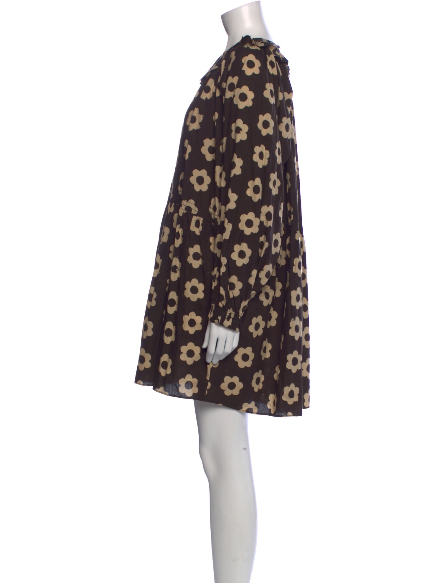 Christy Dawn Floral Print Mini Dress