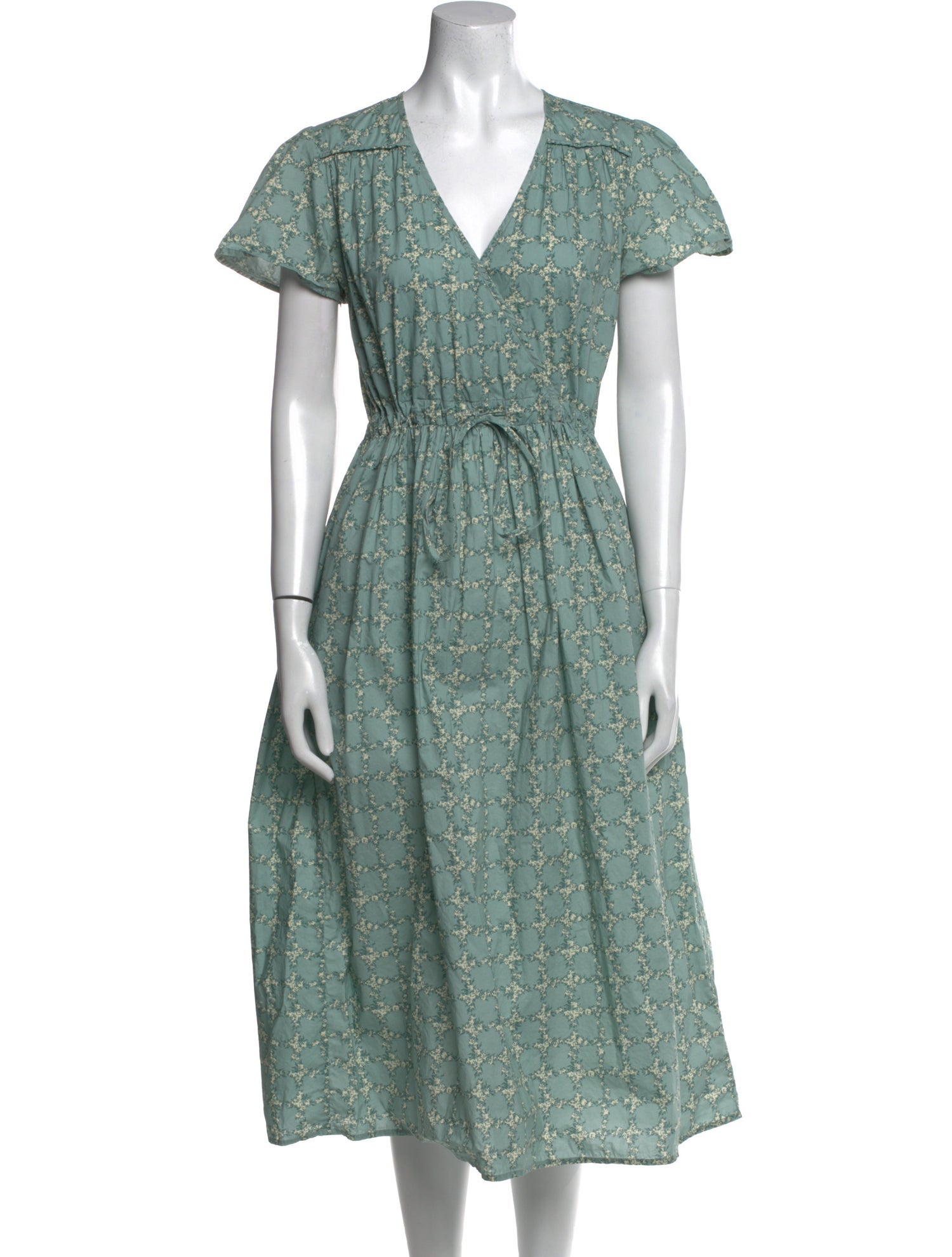 Christy Dawn Printed Midi Length Dress