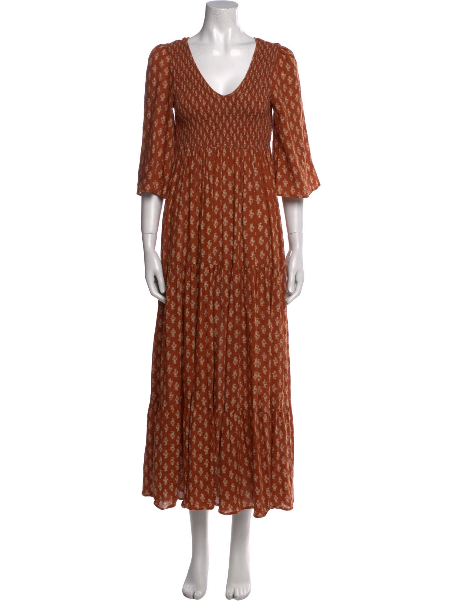 Christy Dawn Printed Long Dress