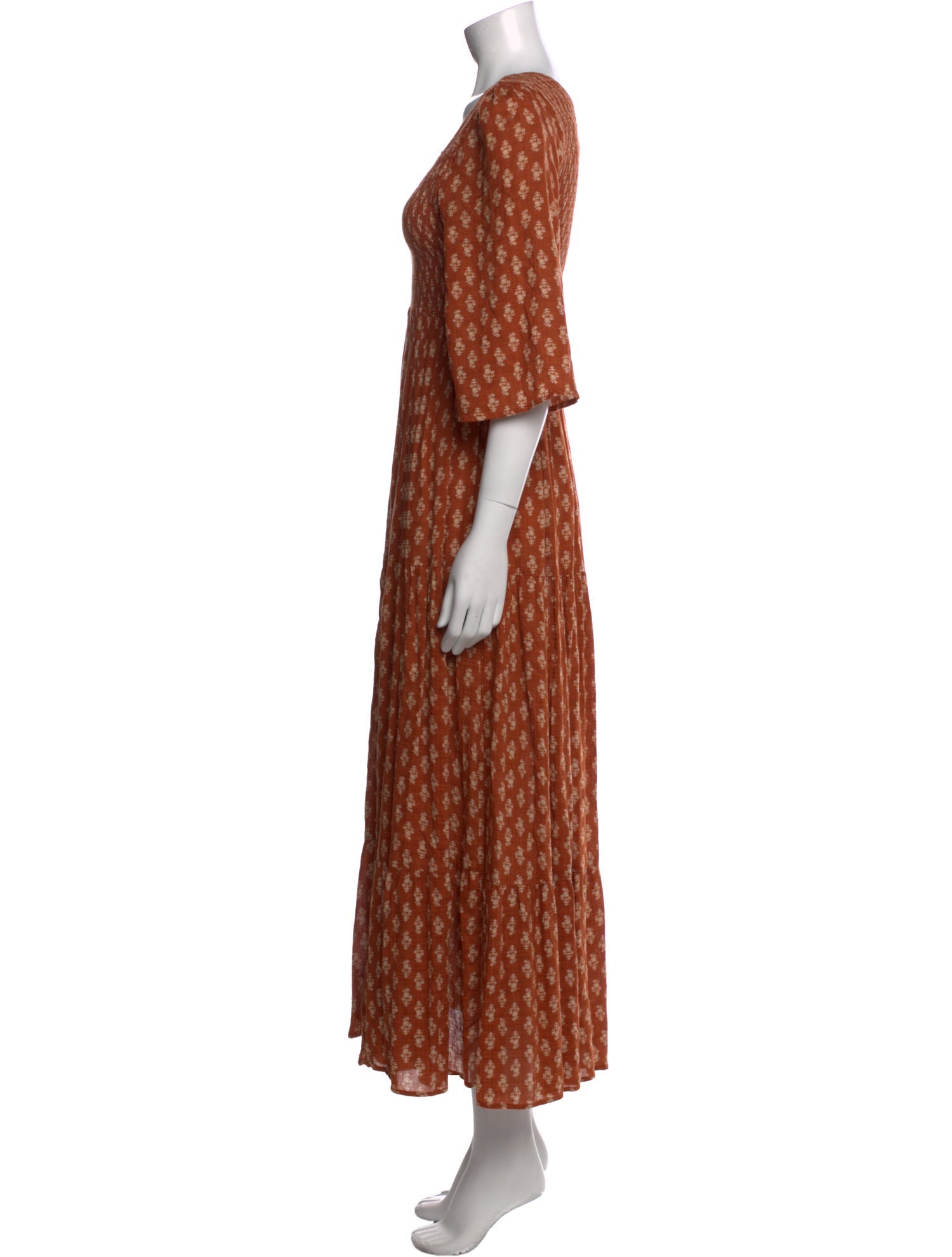 Christy Dawn Printed Long Dress