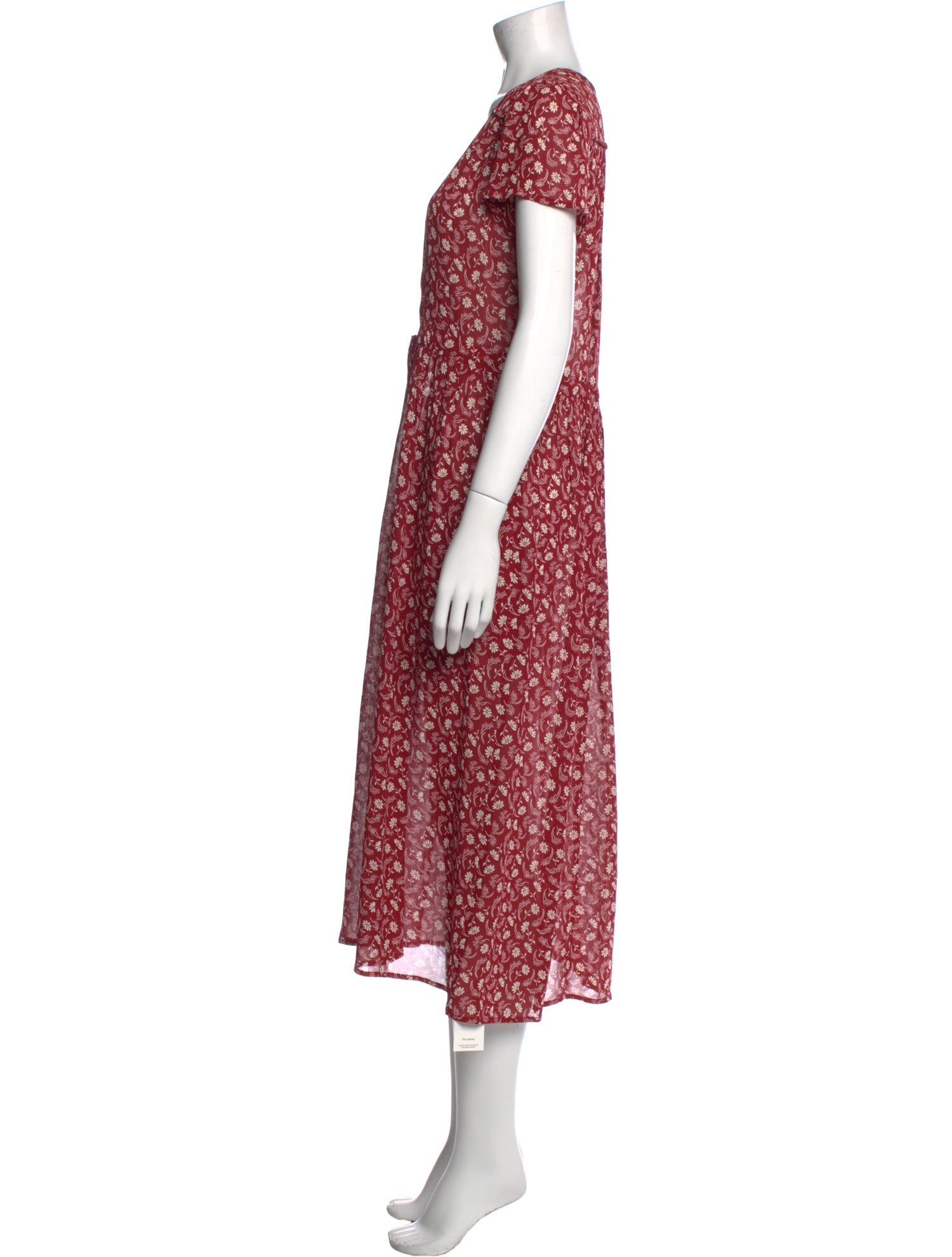 Christy Dawn Floral Print Knee-Length Dress