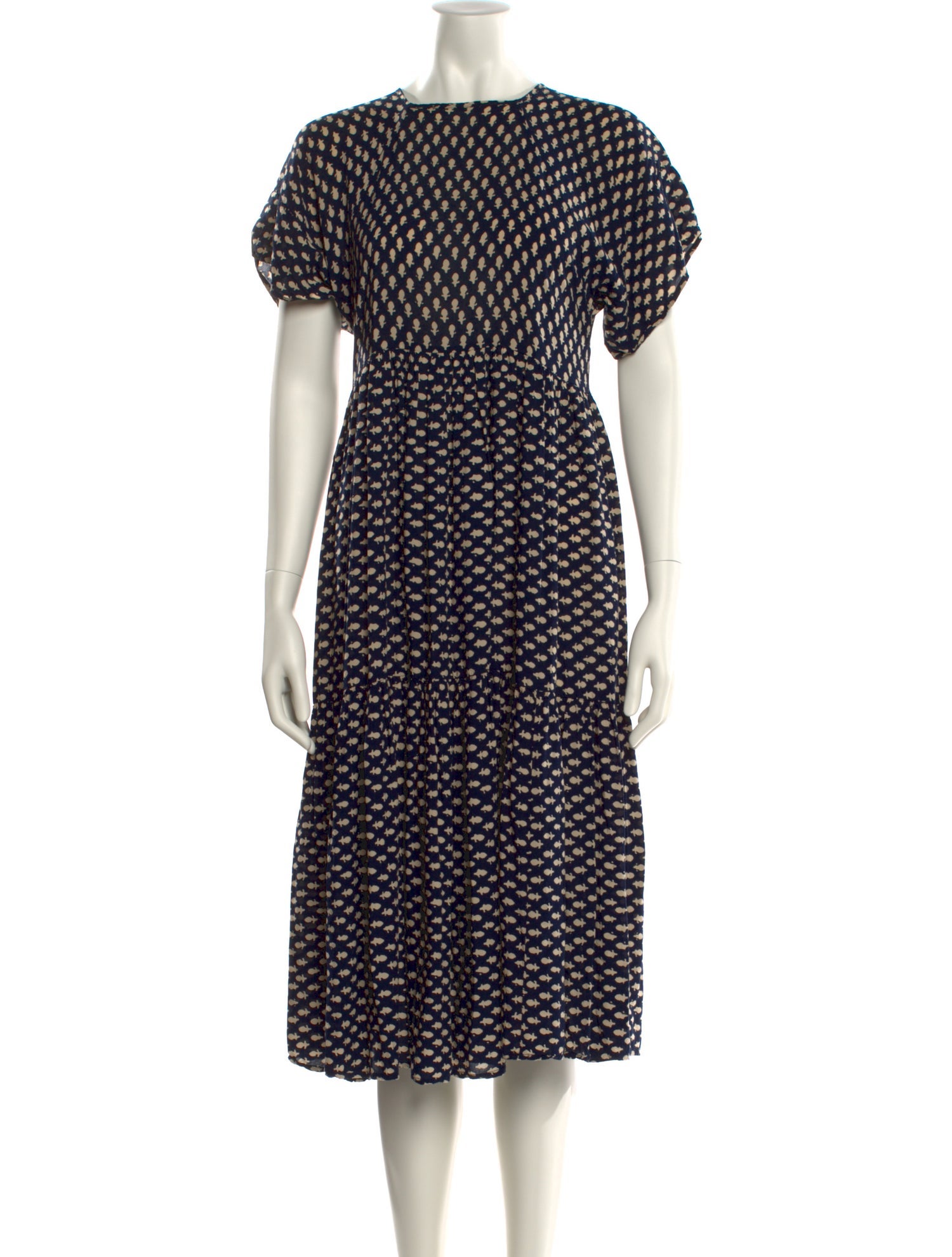 Christy Dawn Printed Midi Length Dress