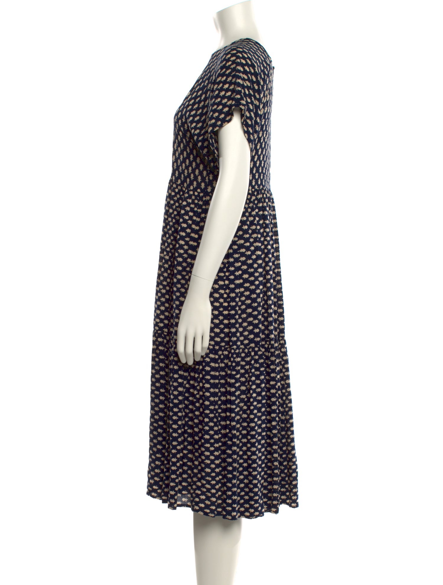 Christy Dawn Printed Midi Length Dress