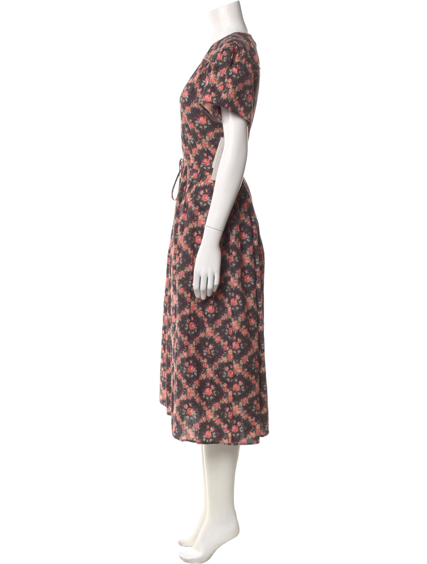 Christy Dawn Floral Print Long Dress w/ Tags