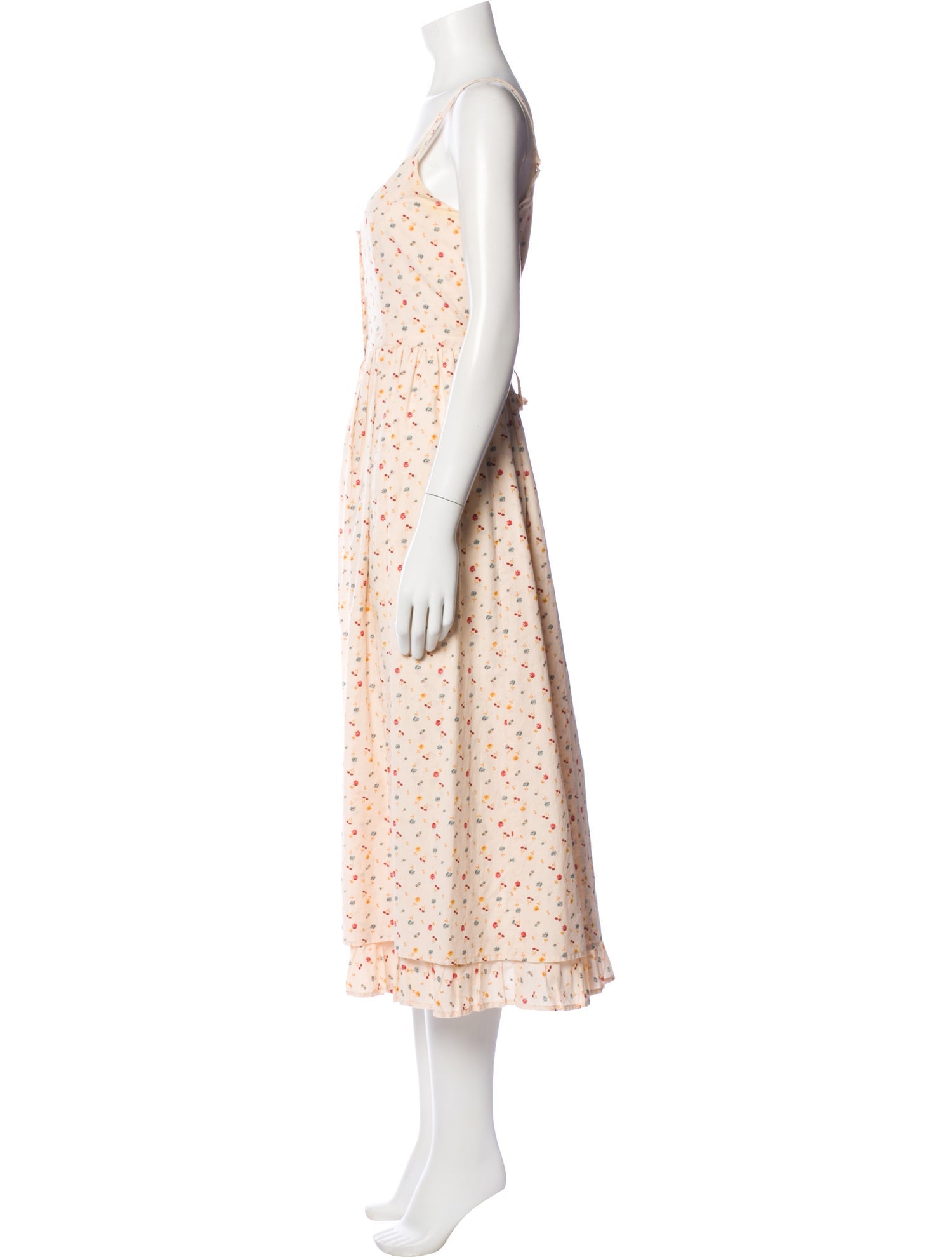 Christy Dawn Floral Print Long Dress