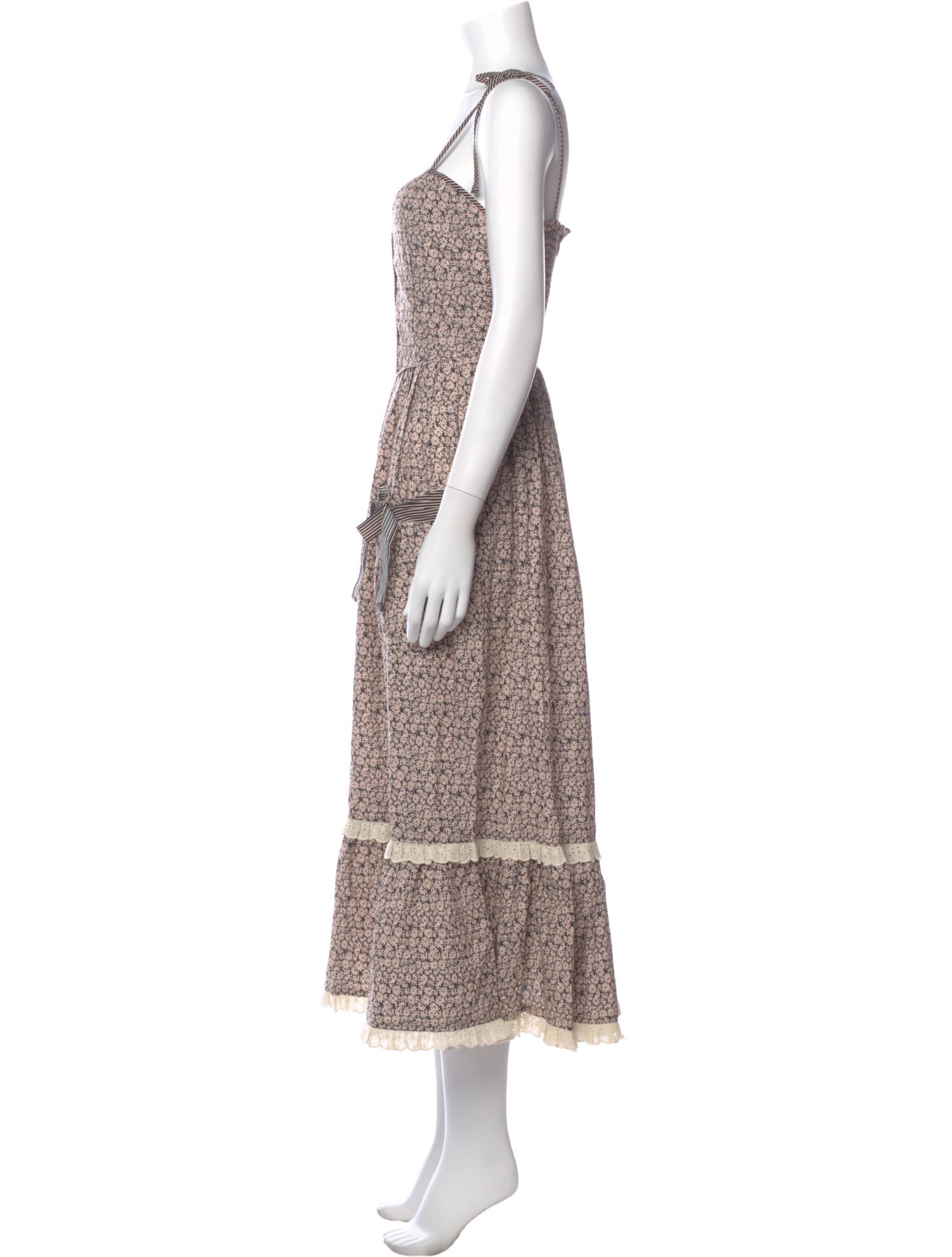Christy Dawn Floral Print Knee-Length Dress w/ Tags