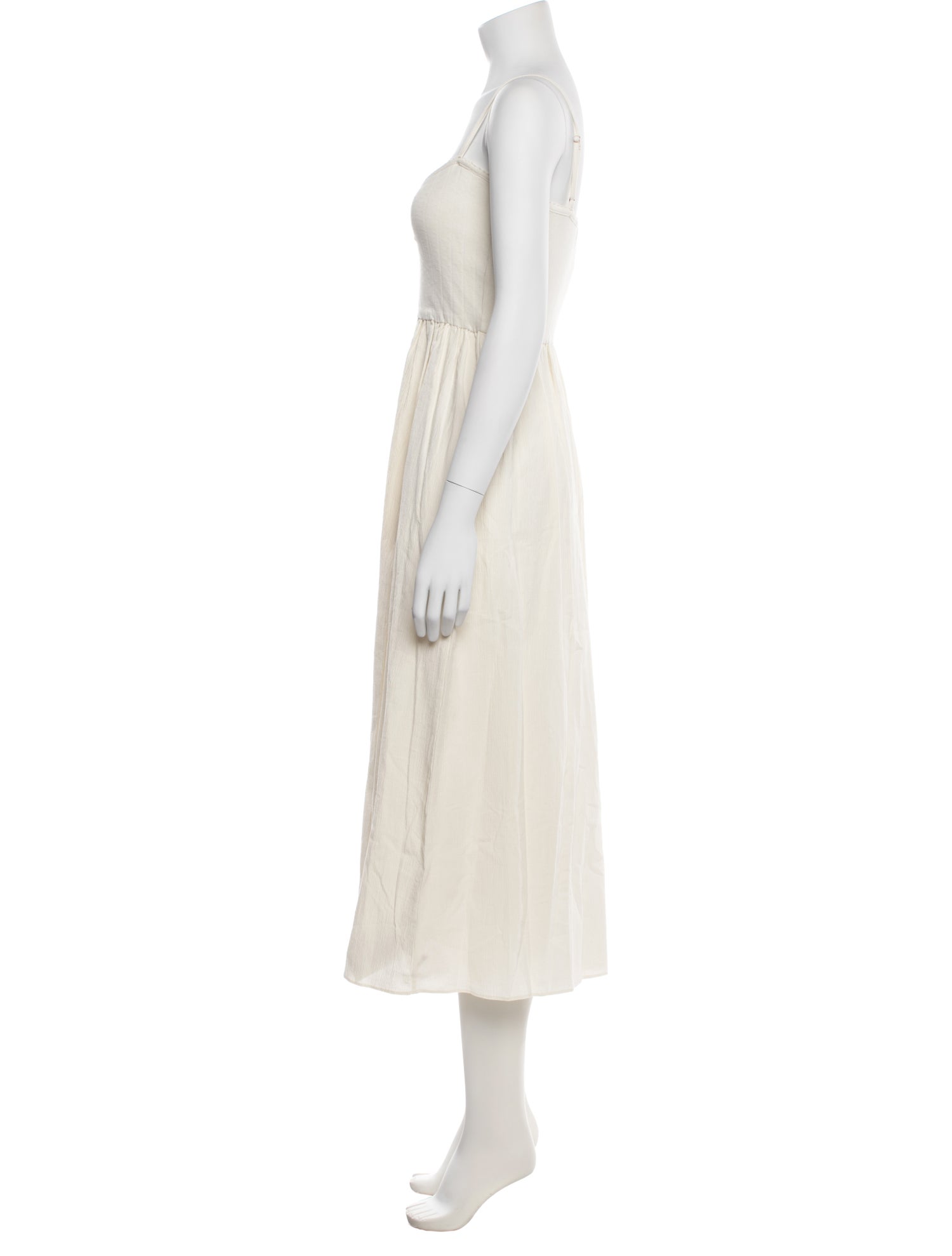 Christy Dawn Strapless Midi Length Dress w/ Tags