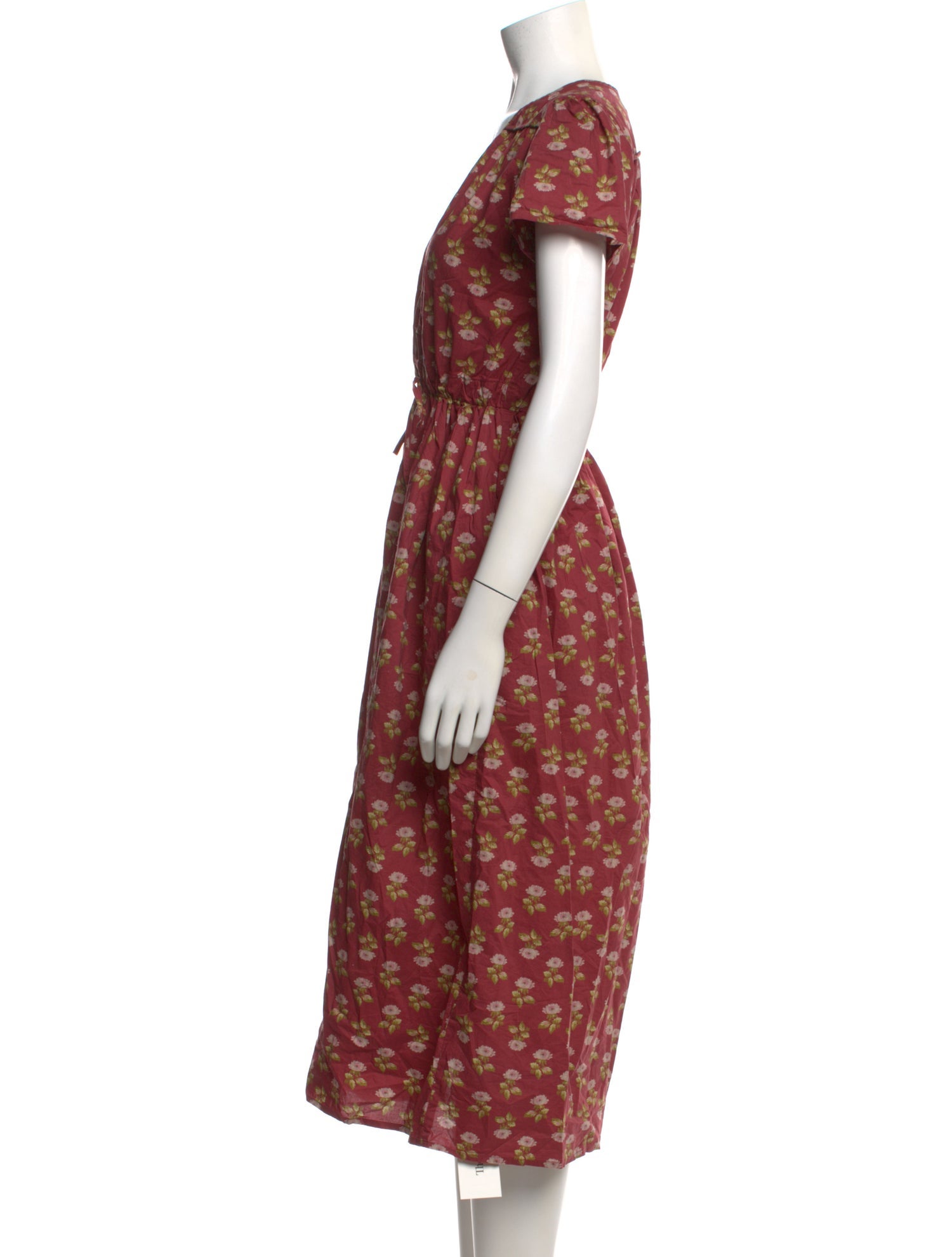 Christy Dawn Floral Print Long Dress