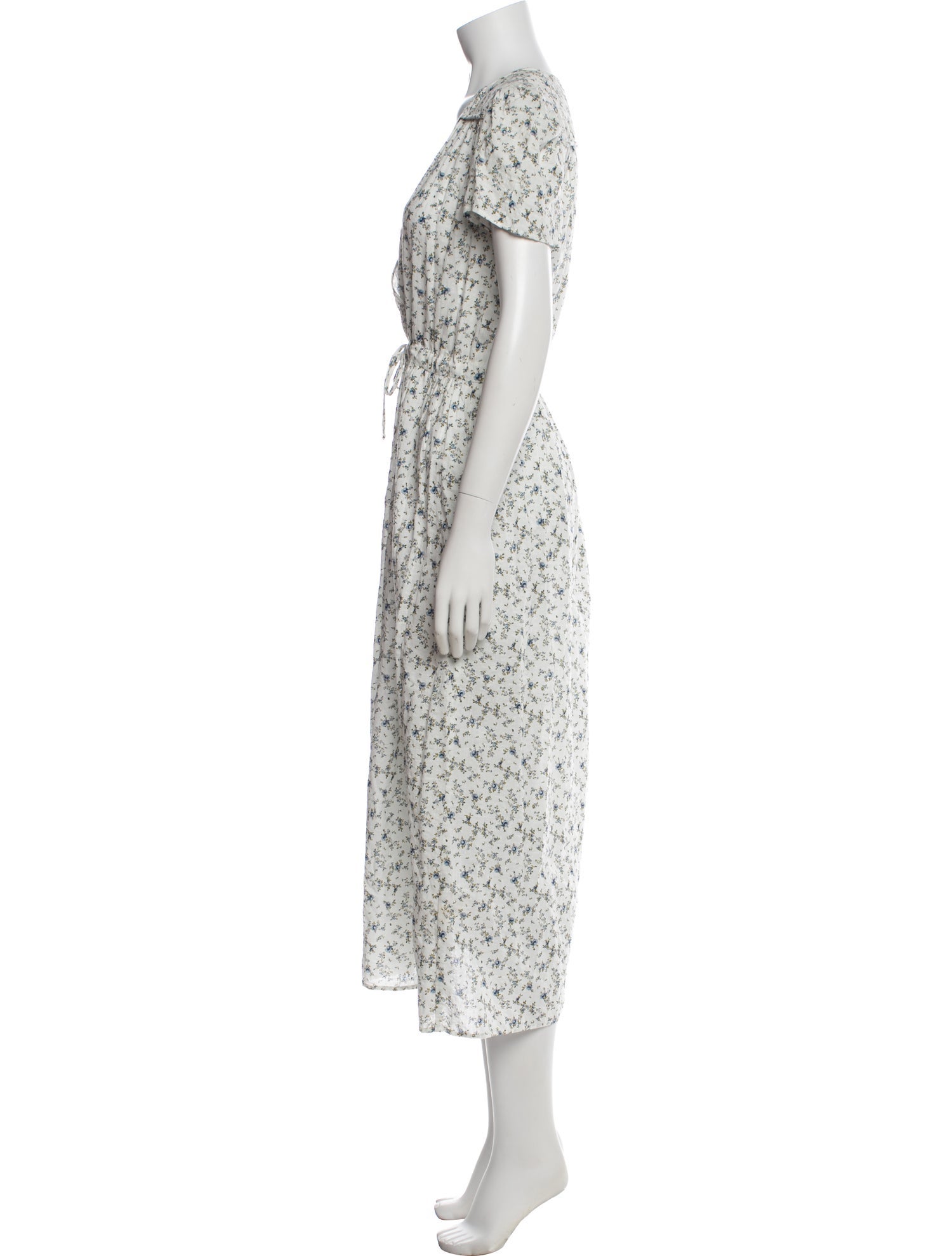 Christy Dawn Floral Print Long Dress