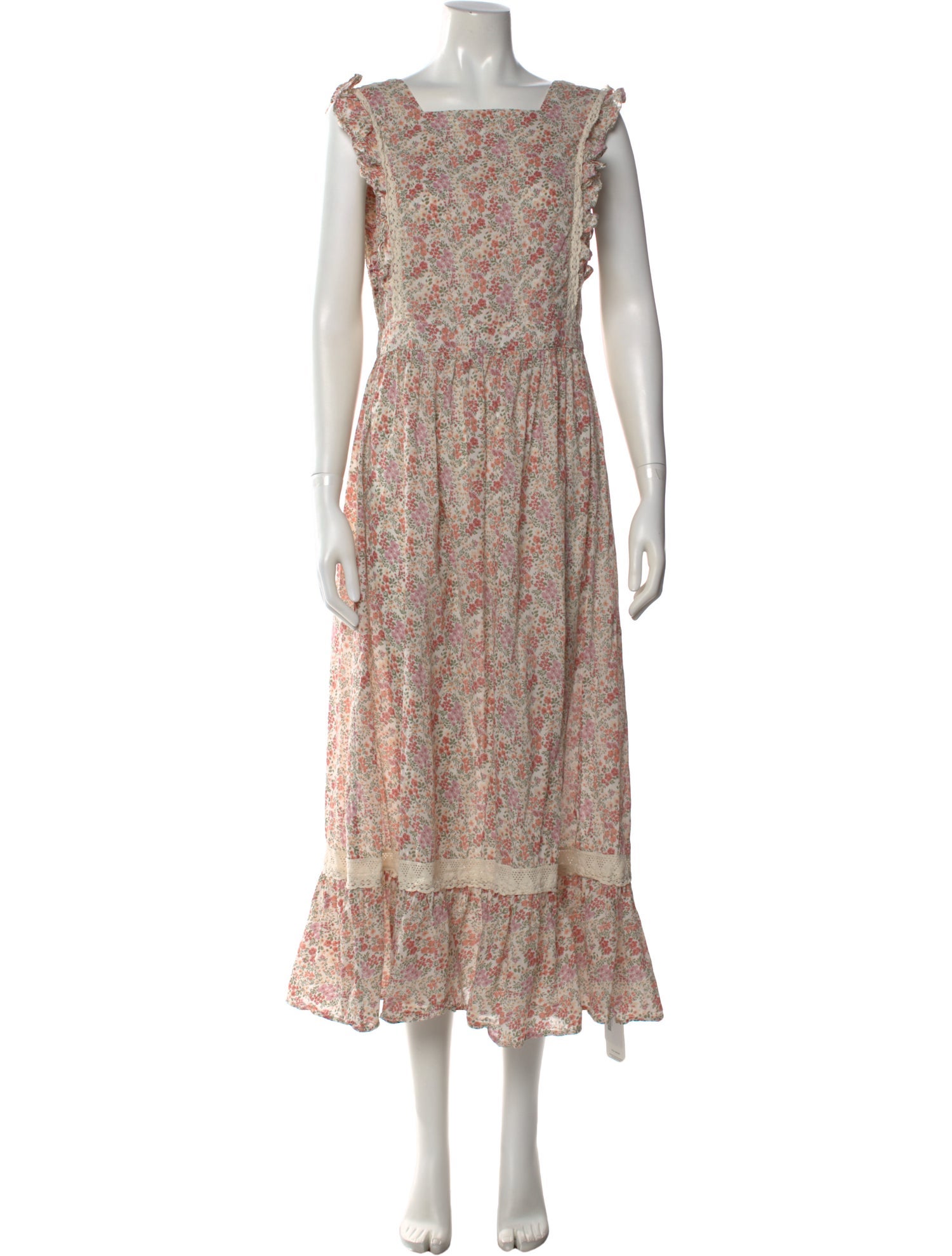Christy Dawn Floral Print Long Dress