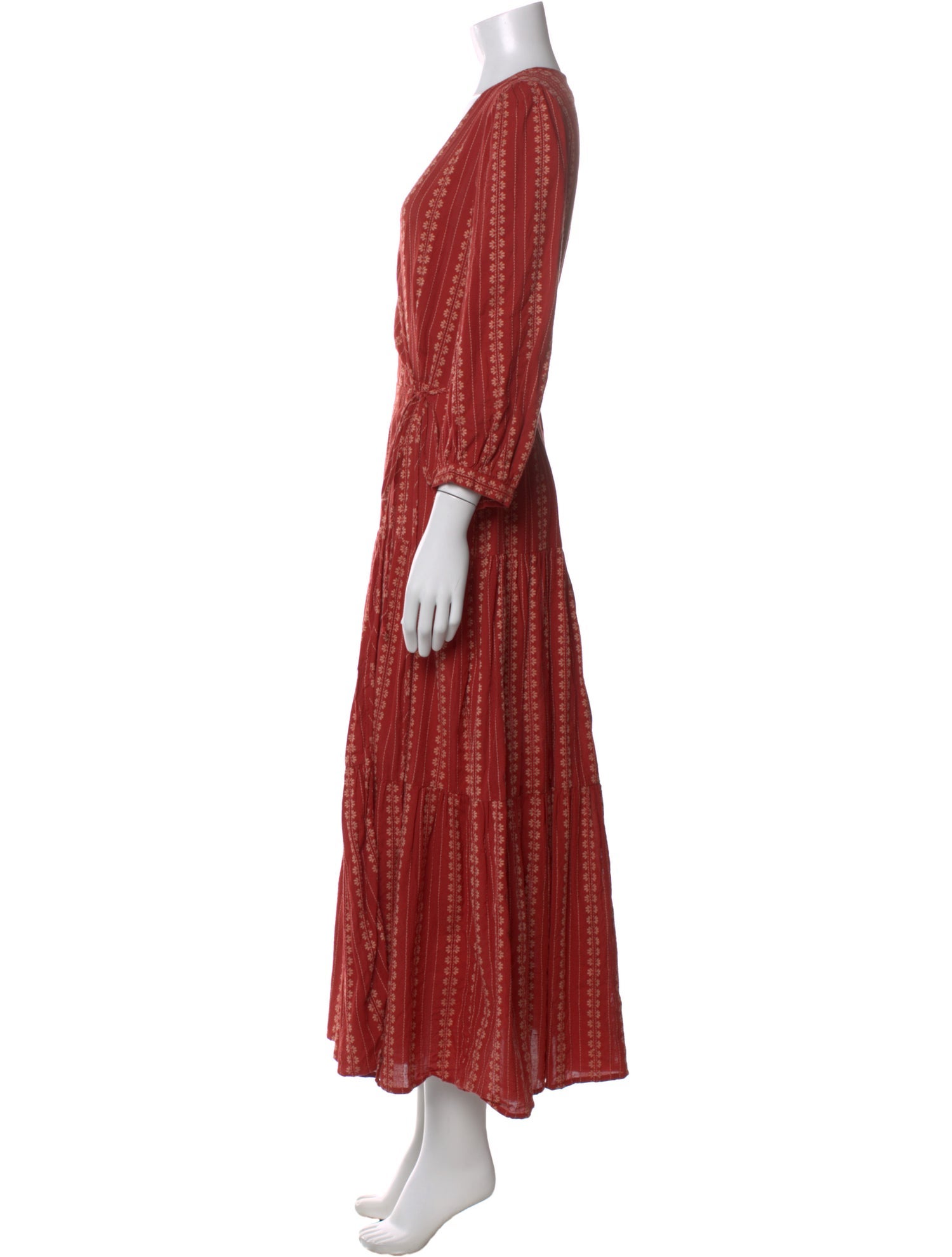 Christy Dawn Printed Long Dress