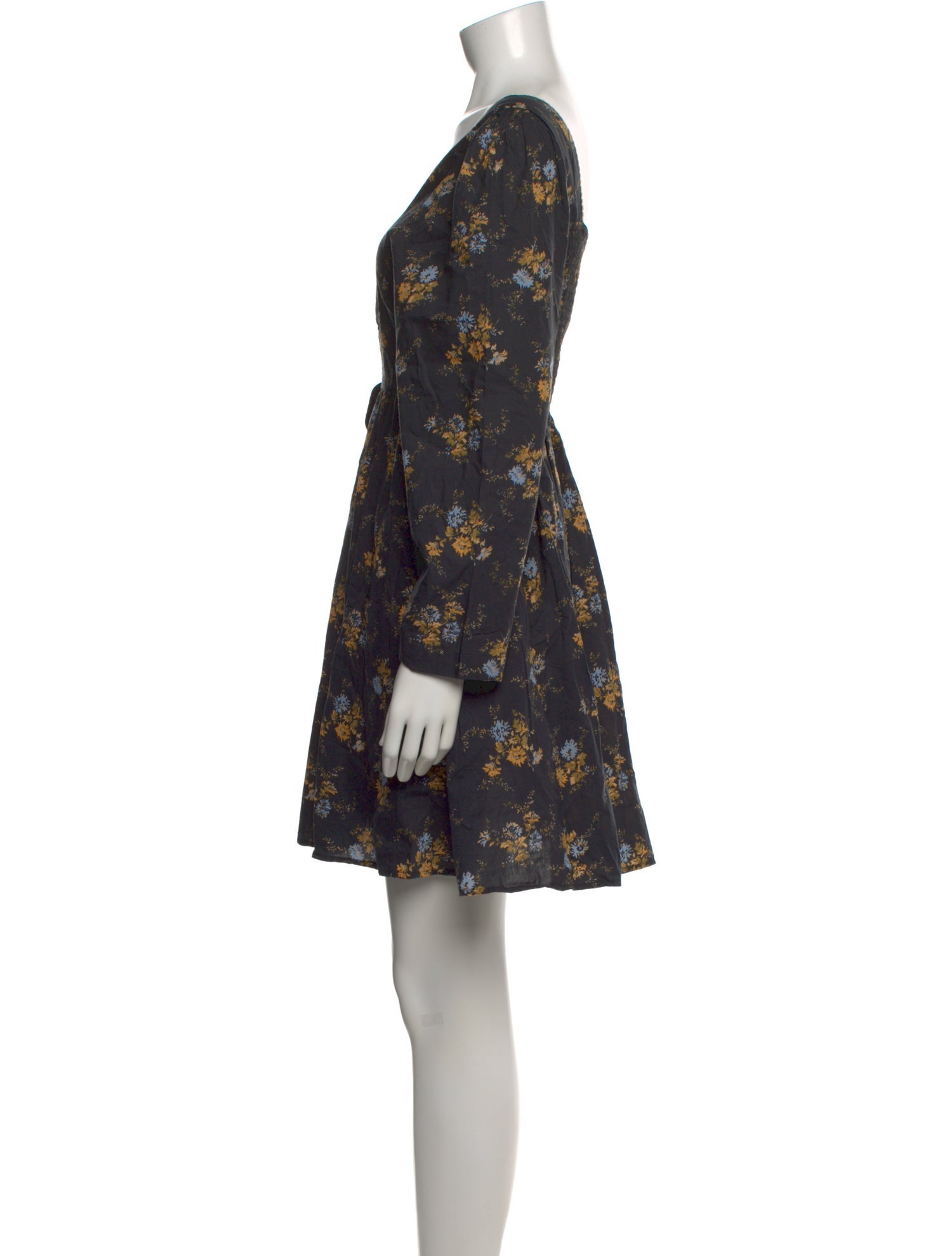 Christy Dawn Floral Print Mini Dress