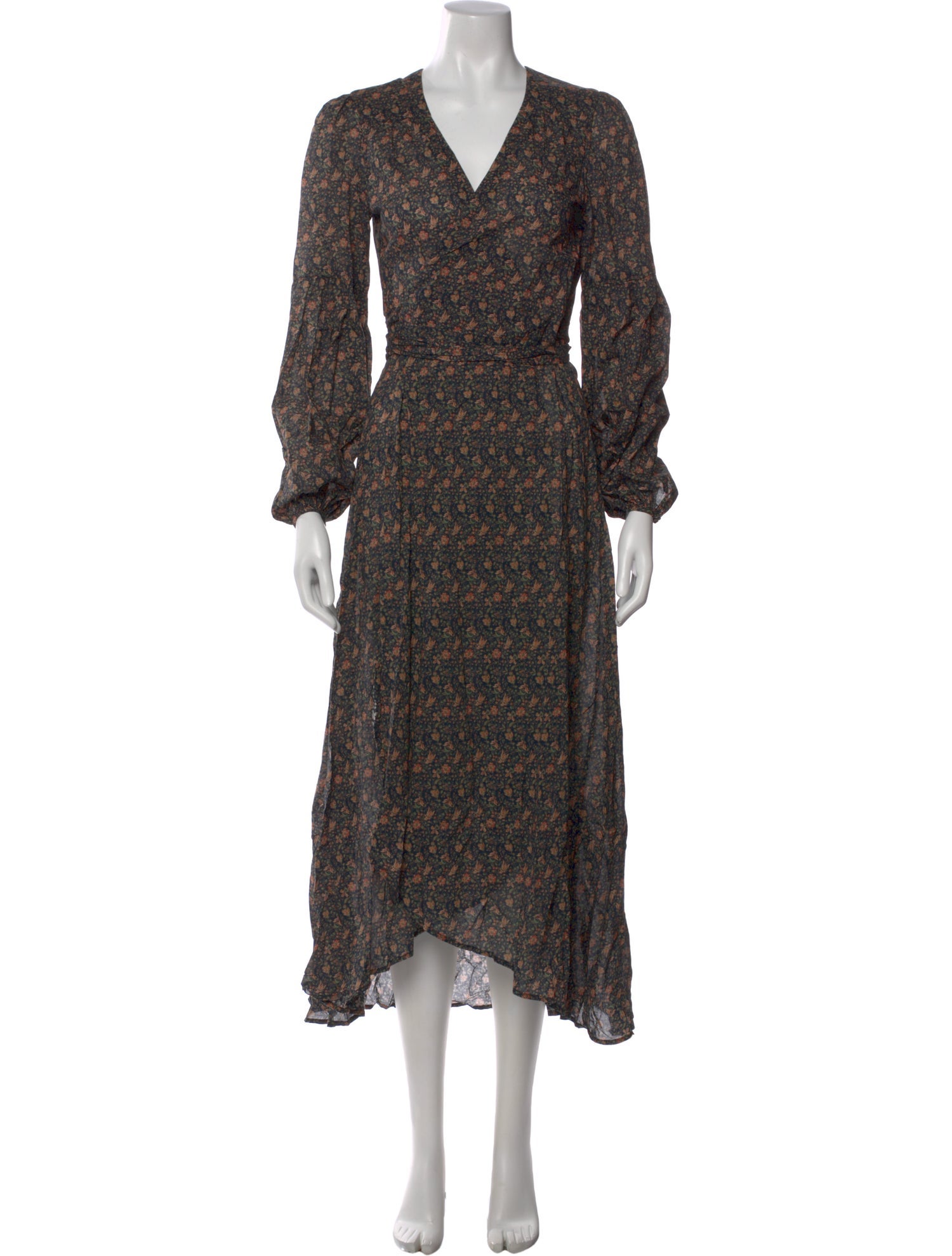 Christy Dawn Floral Print Long Dress