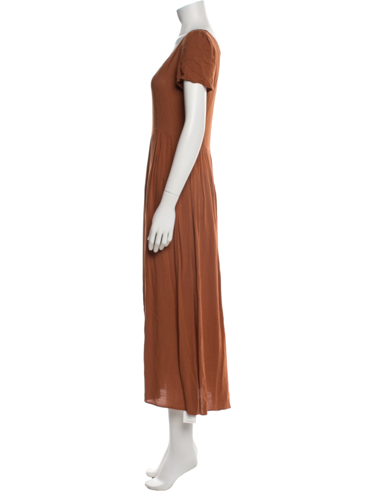 Christy Dawn Scoop Neck Midi Length Dress