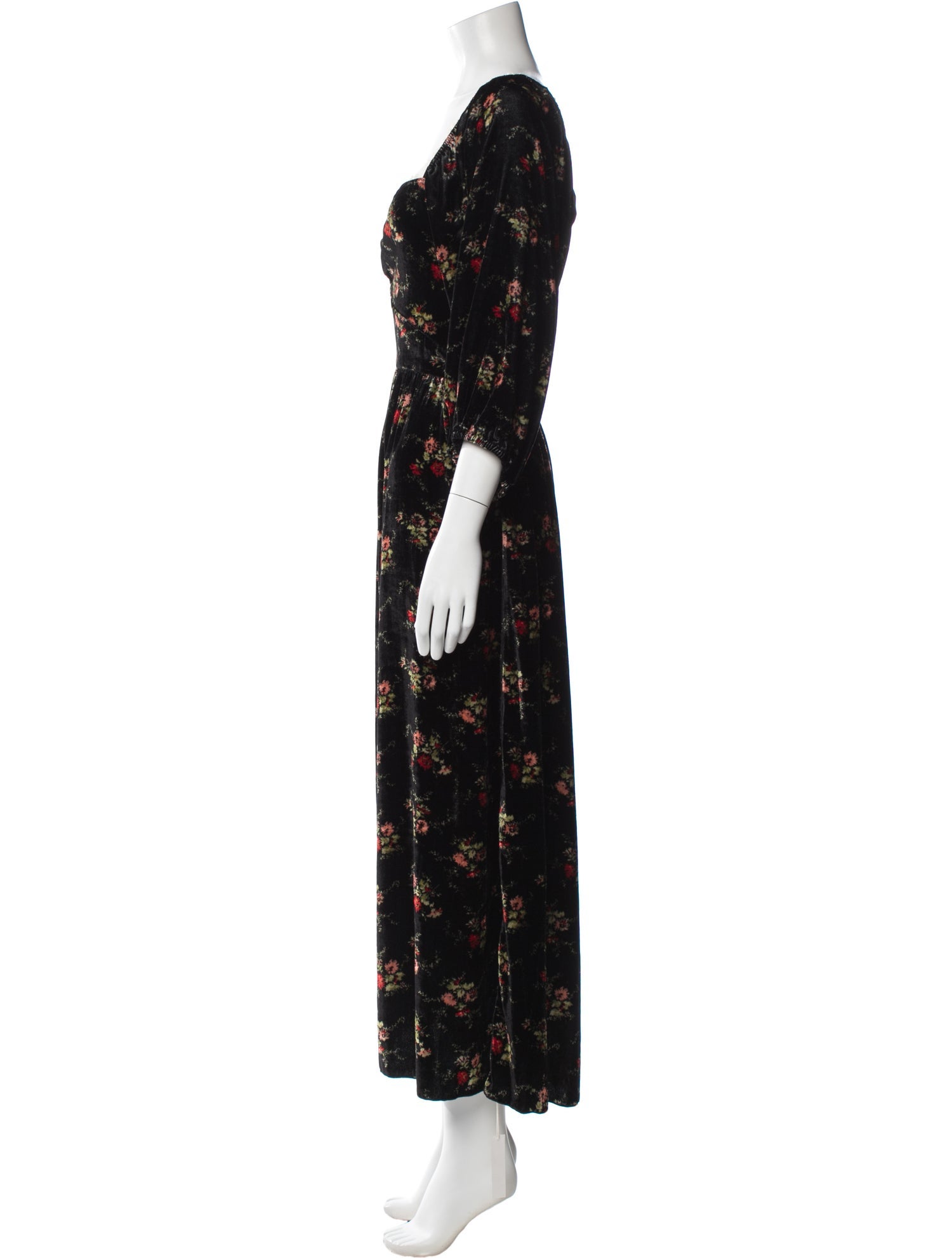 Christy Dawn Silk Long Dress