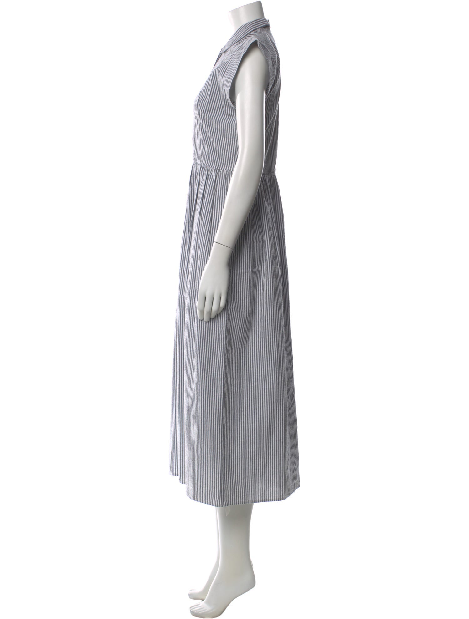 Christy Dawn Striped Long Dress