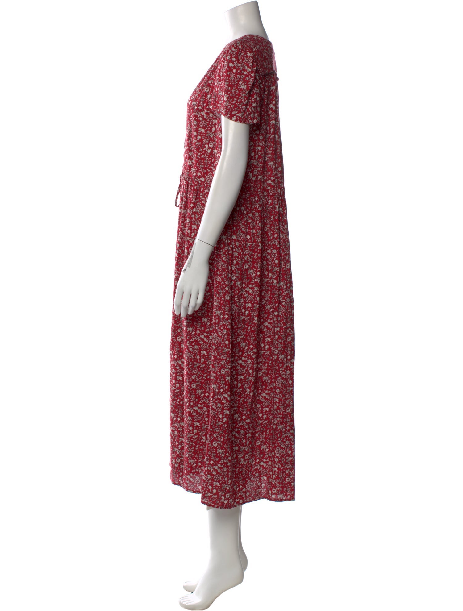 Christy Dawn Floral Print Long Dress