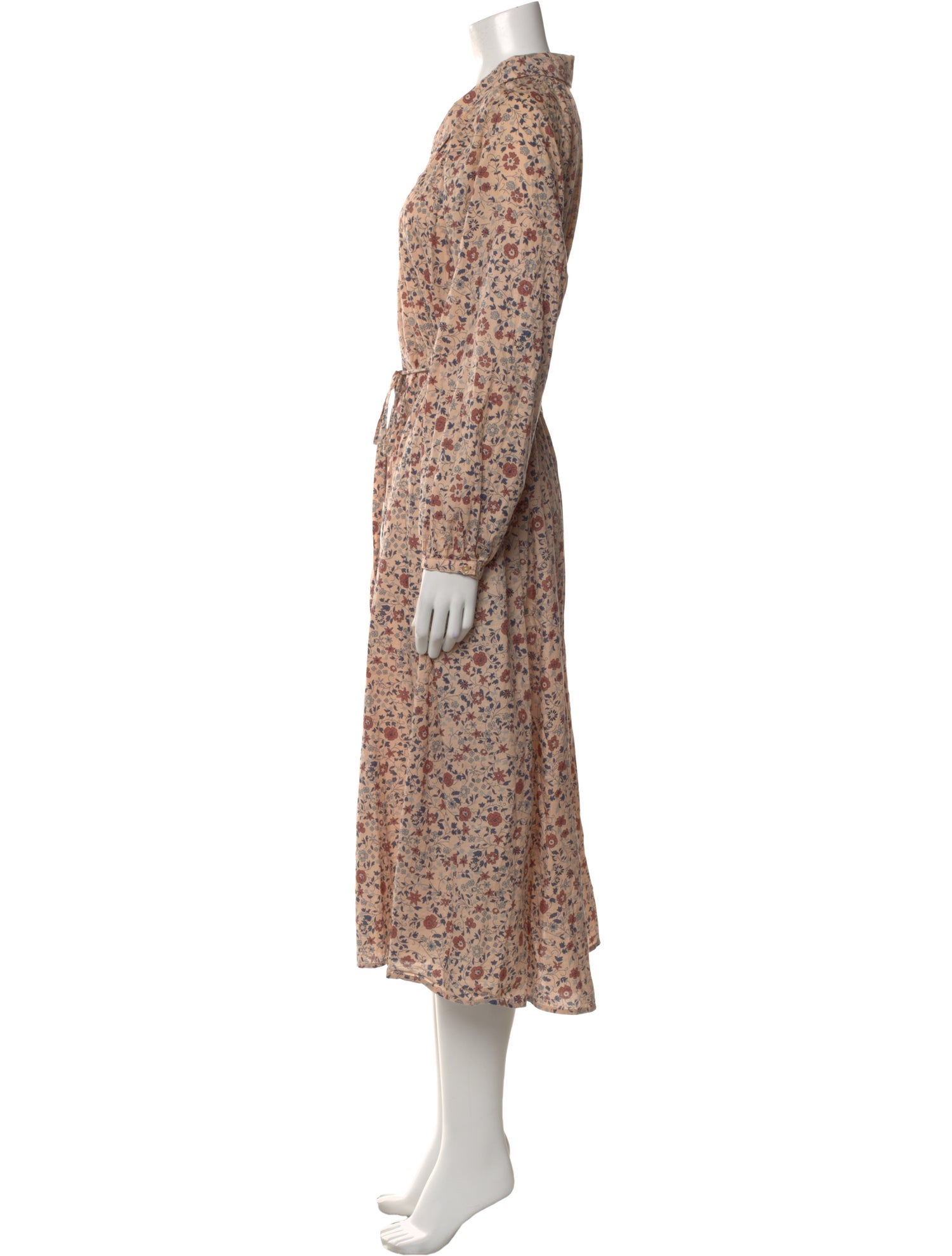 Christy Dawn Floral Print Long Dress