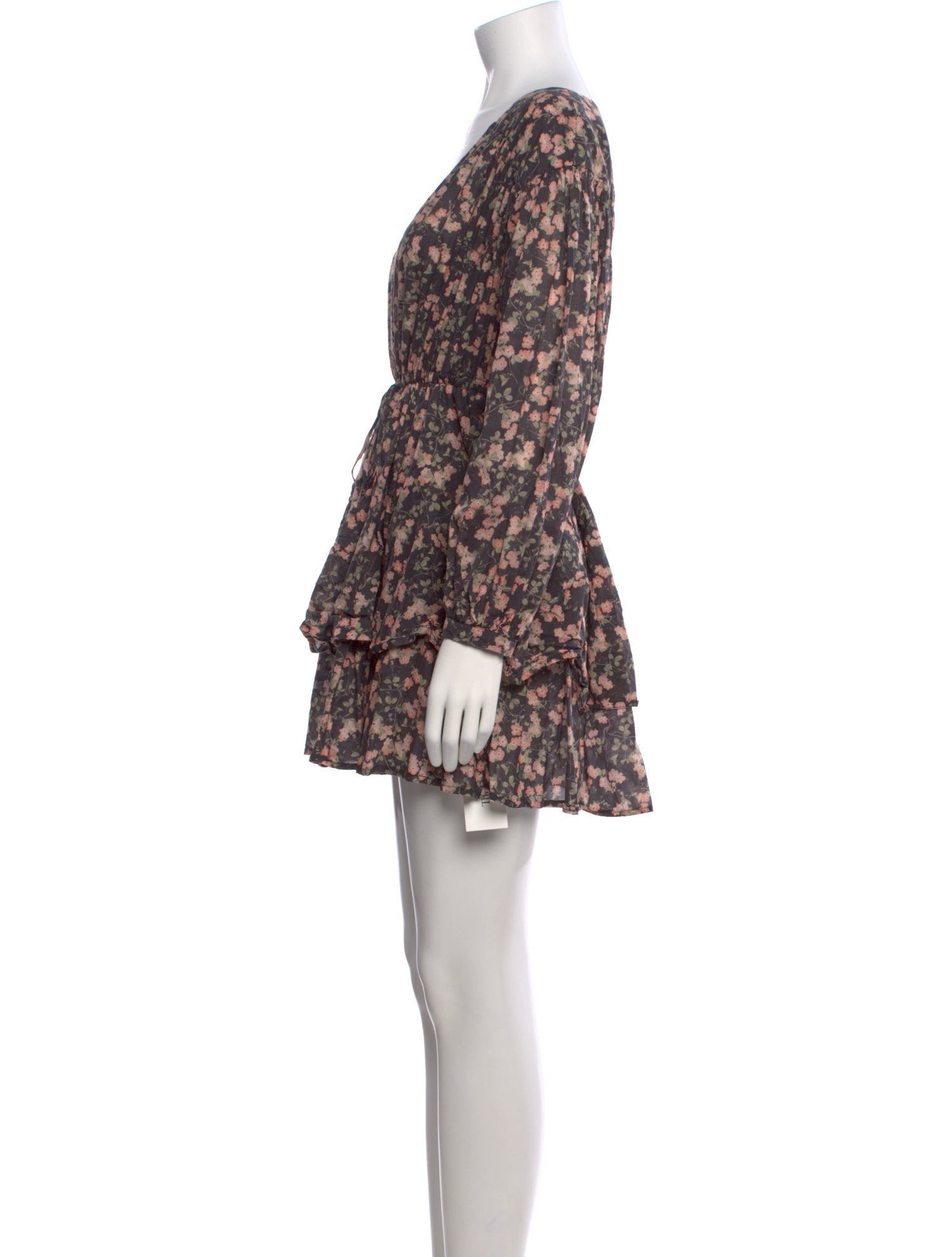 Christy Dawn Floral Print Mini Dress