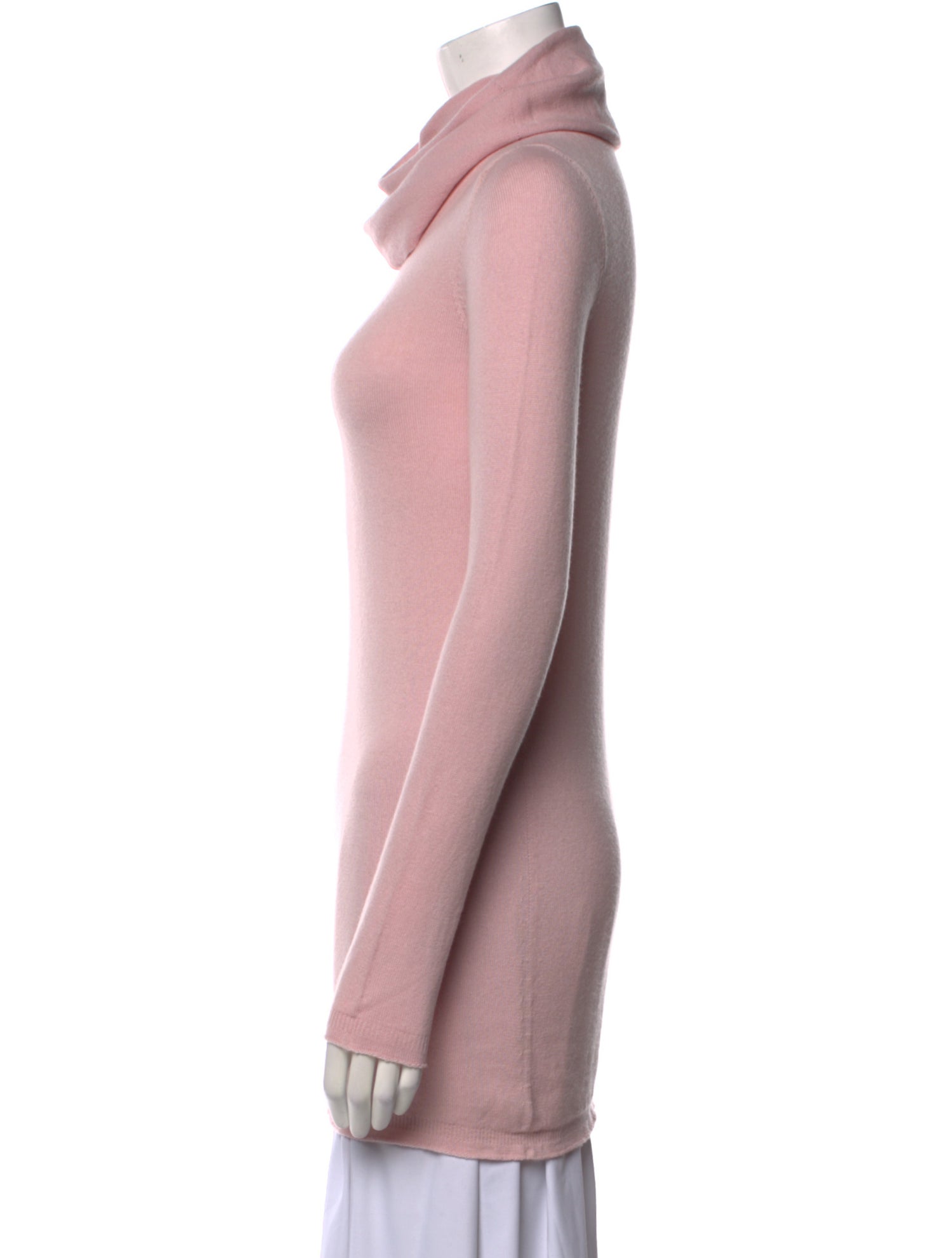 CHOCHENG Cashmere Cowl Neck Sweater