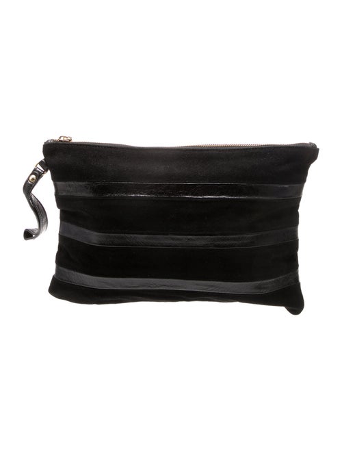 CHOCHENG Suede Clutch