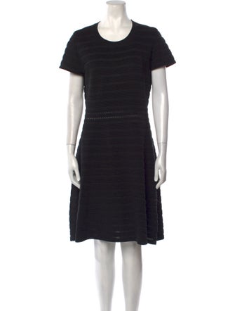 CHOCHENG Silk Knee-Length Dress