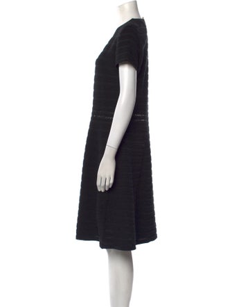 CHOCHENG Silk Knee-Length Dress