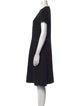 CHOCHENG Silk Knee-Length Dress