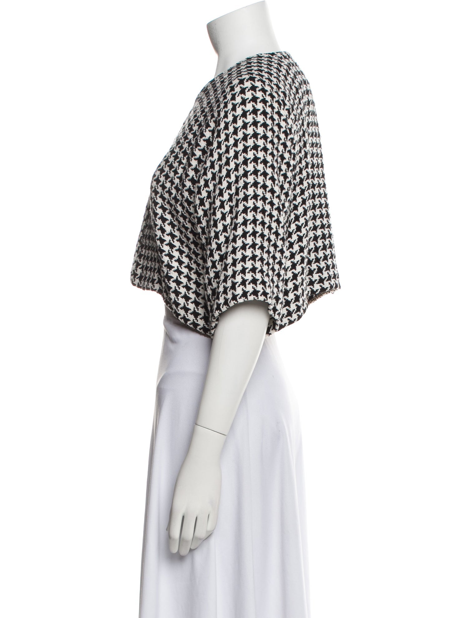 CHOCHENG Silk Tweed Pattern Jacket