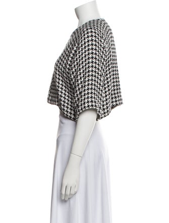 CHOCHENG Silk Tweed Pattern Jacket