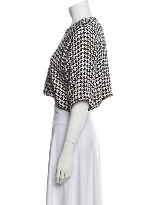 CHOCHENG Silk Tweed Pattern Jacket