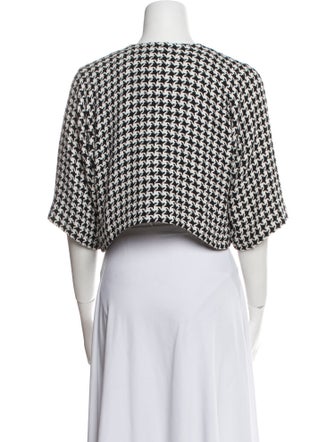 CHOCHENG Silk Tweed Pattern Jacket