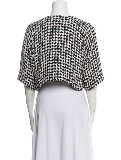 CHOCHENG Silk Tweed Pattern Jacket