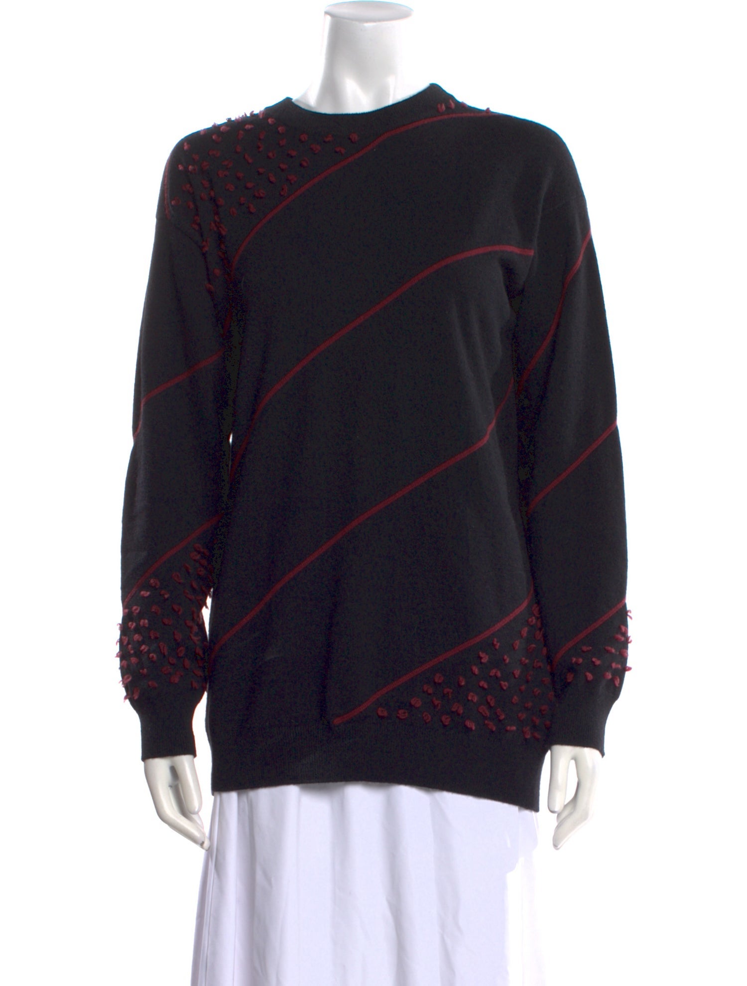 CHOCHENG Cashmere Printed Sweater