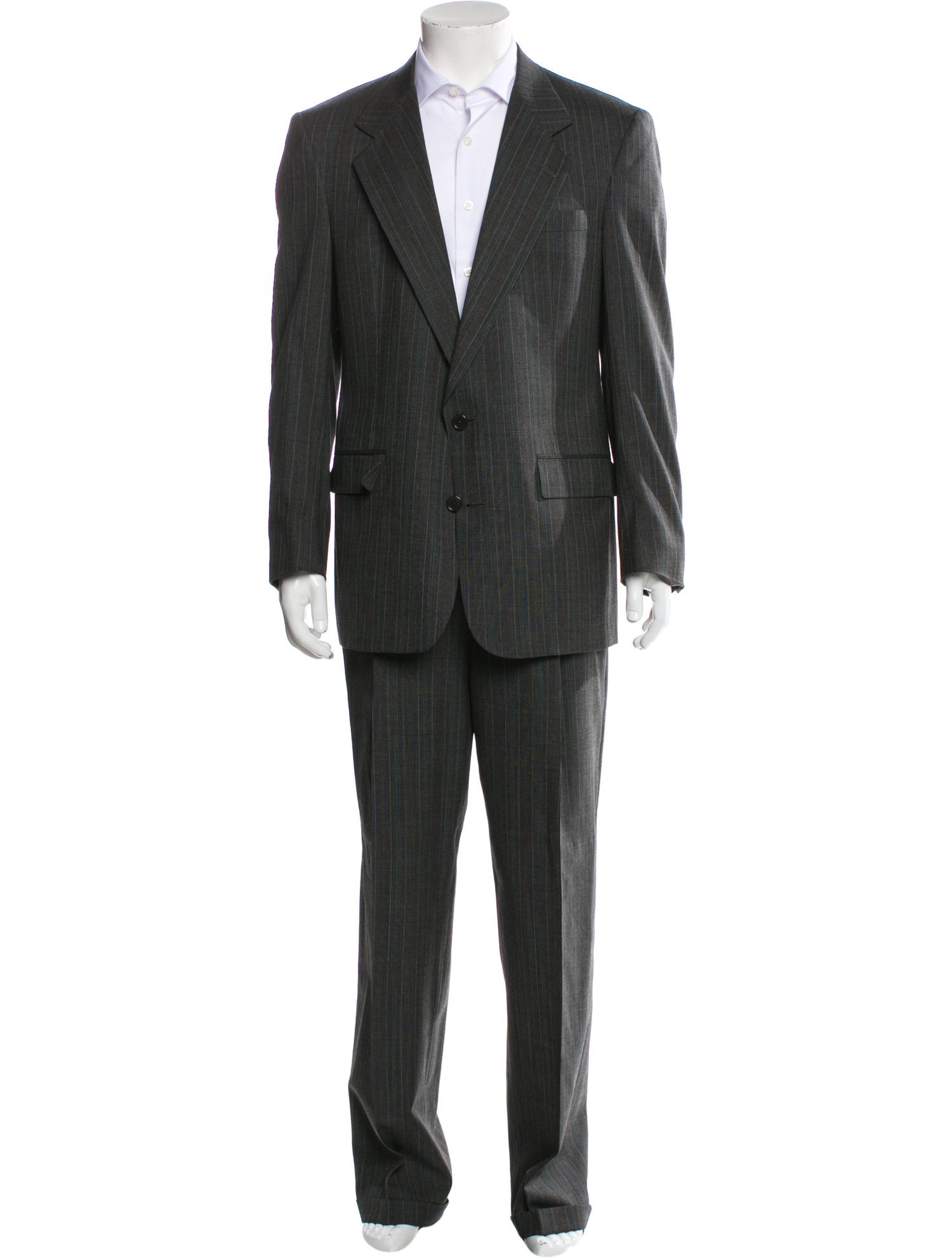 Christian Dior Le Connaisseur Vintage Striped Two-Piece Suit
