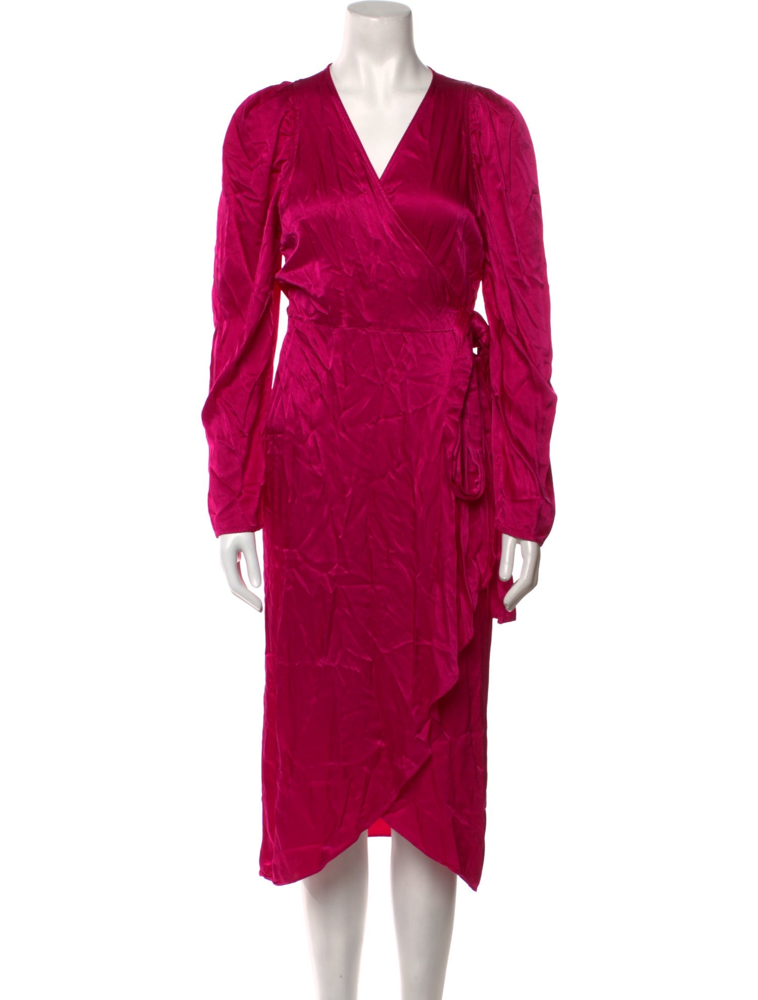 Chelsea and Walker V-Neck Midi Length Dress