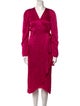 Chelsea and Walker V-Neck Midi Length Dress