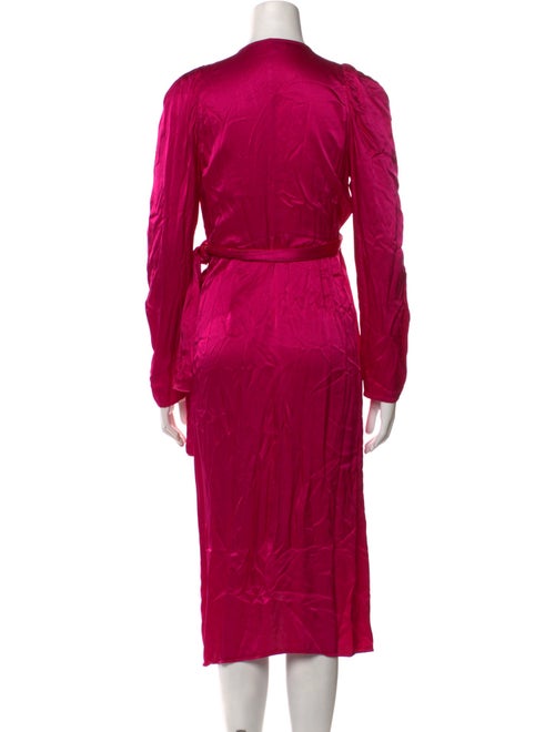 Chelsea and Walker V-Neck Midi Length Dress